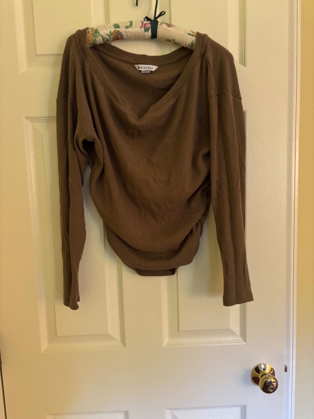 Athleta Small Off the Shoulder top